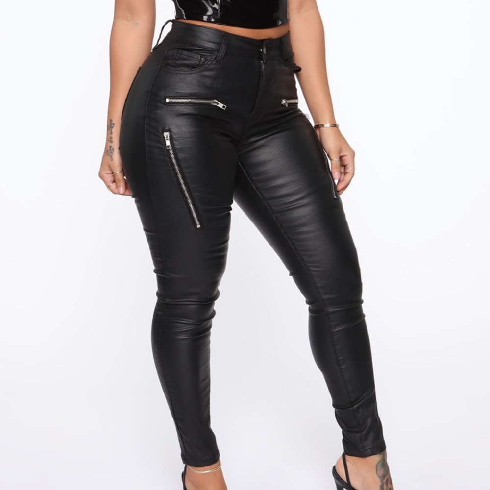 Coated Skinny Pant